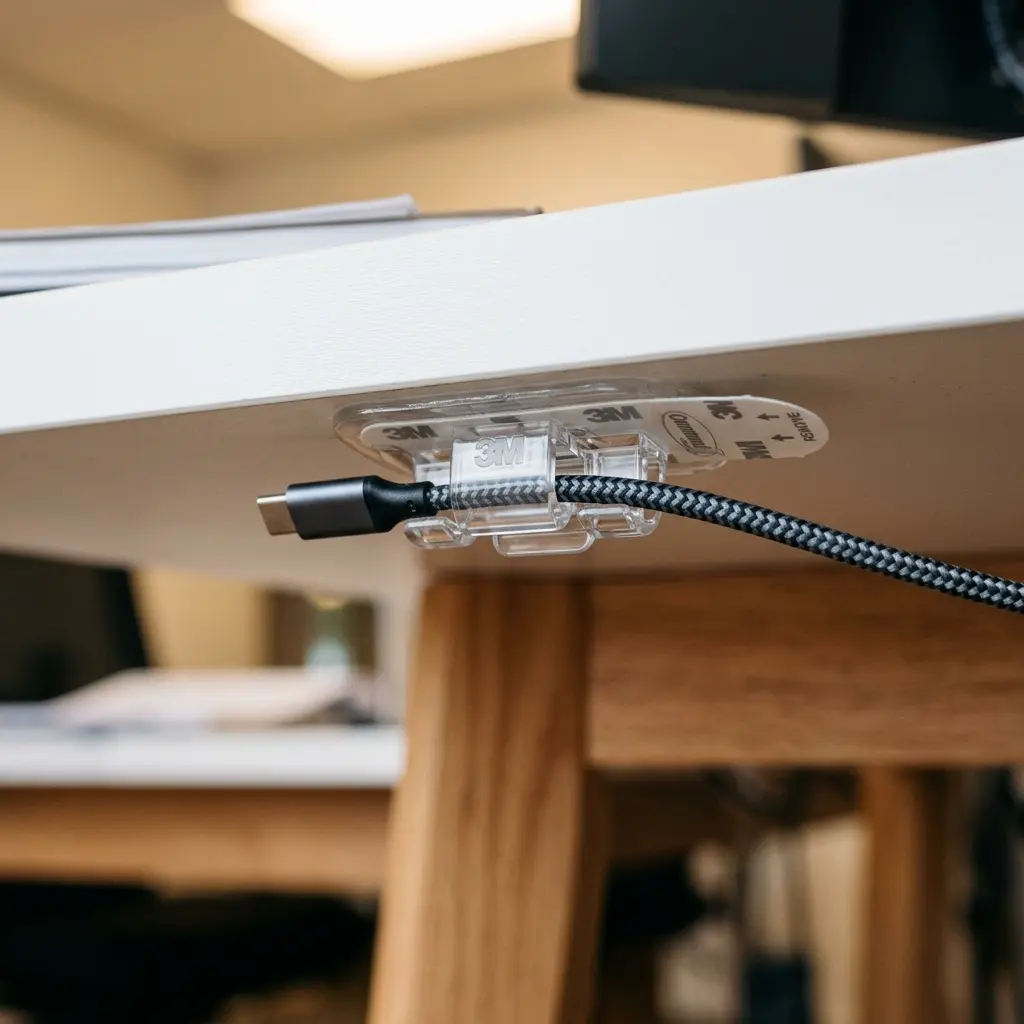 Adhesive Cable Clips vs Screw-Mount Clips: Strength and Flexibility adhesive vs screw mount cable clips adhesive 02