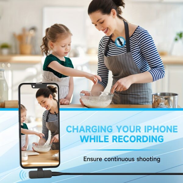 Wireless Lavalier Microphone for iPhone and iPad - Image 9
