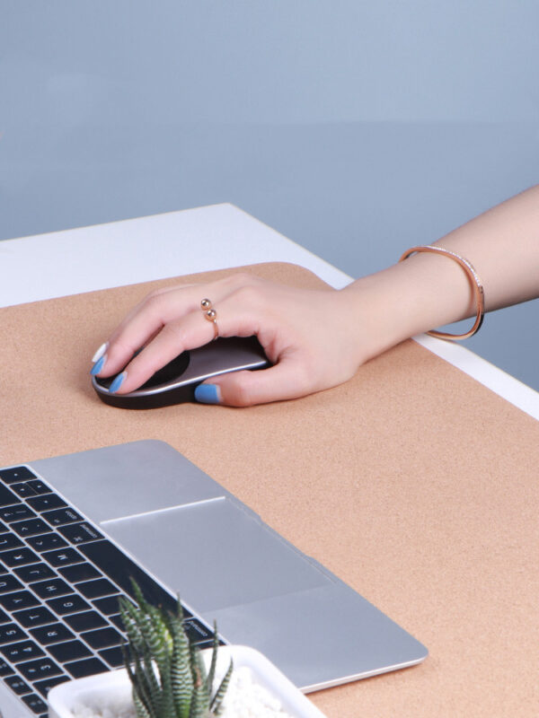 Large Natural Cork Mouse Pad Desk Mat - Image 4