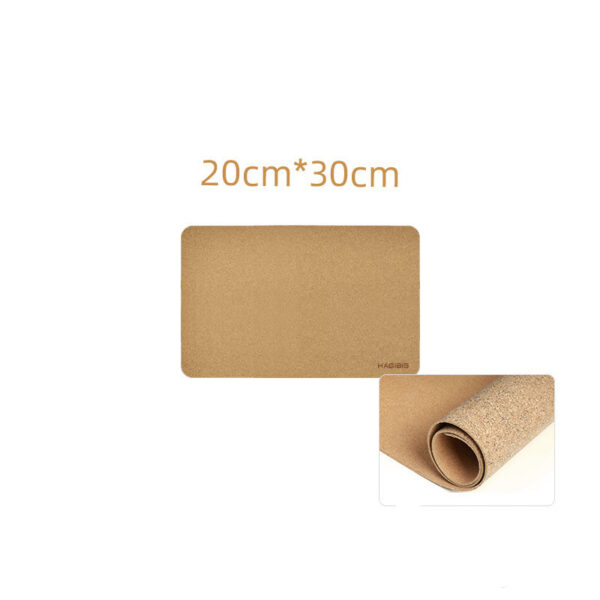 Large Natural Cork Mouse Pad Desk Mat - Image 5