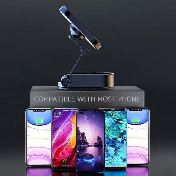 Magnetic Phone Holder For Car Dashboard Mount - Image 3