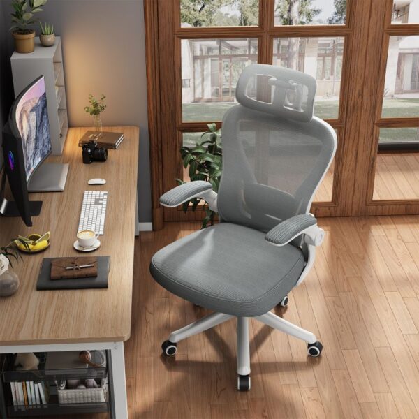 Ergonomic Swivel Office Chair with Lumbar Support - Image 3