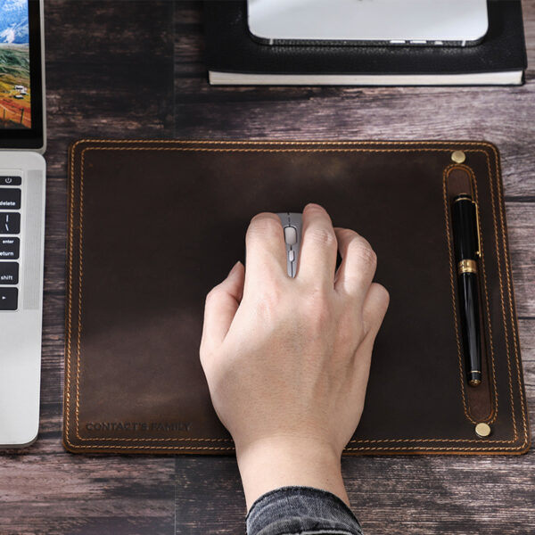 Leather Desk Mouse Pad - Image 4