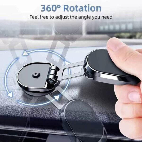 Magnetic Phone Holder For Car Dashboard Mount - Image 2