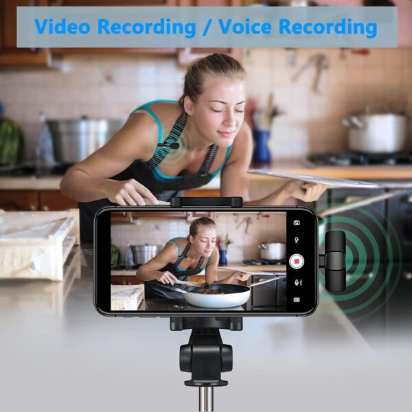 Wireless Lavalier Microphone for iPhone and iPad - Image 2