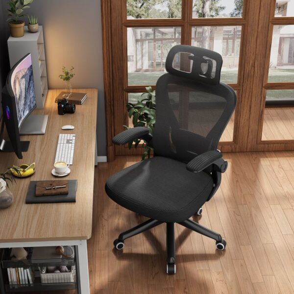 Ergonomic Swivel Office Chair with Lumbar Support
