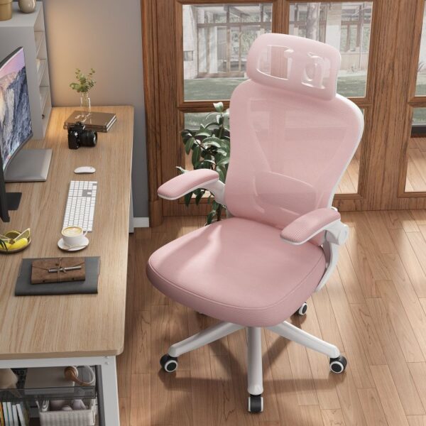 Ergonomic Swivel Office Chair with Lumbar Support - Image 8