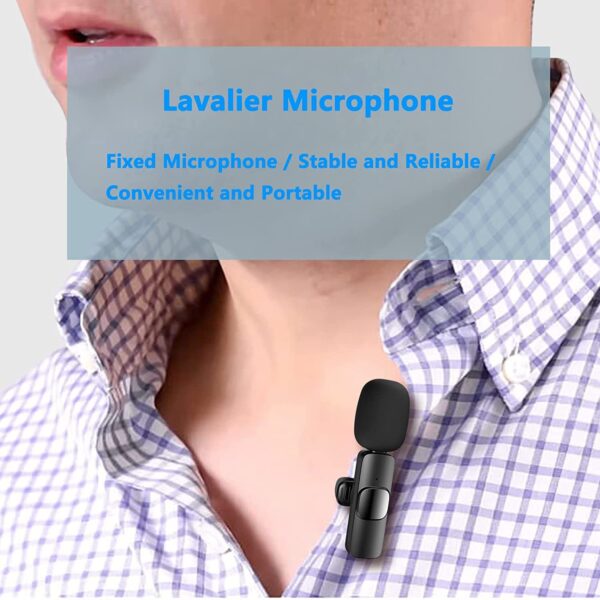 Wireless Lavalier Microphone for iPhone and iPad - Image 6