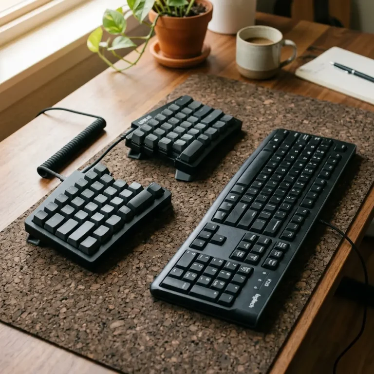 Split Keyboard vs Standard Keyboard: Which Is Better for Ergonomics? - Hero setup
