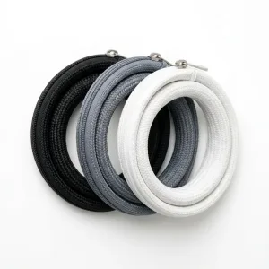 TidySetup Zipper Cable Sleeve - Professional Fabric Cord Management System